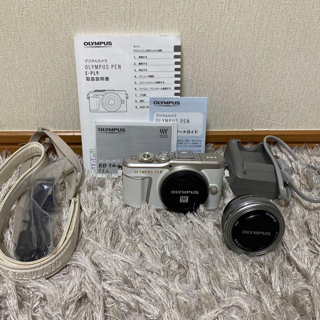 【ピンクゴールド 】OLYMPUS PEN E-PL9 デジタルカメラ