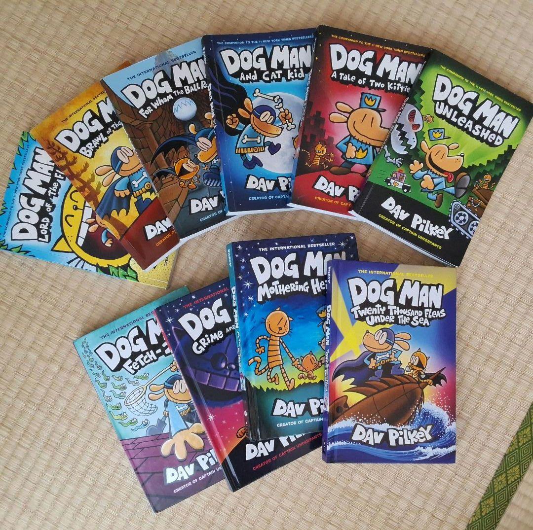 【更に値下げ！】DOG MAN＋CAT KID 12冊 夏休みの英語読書に最適！