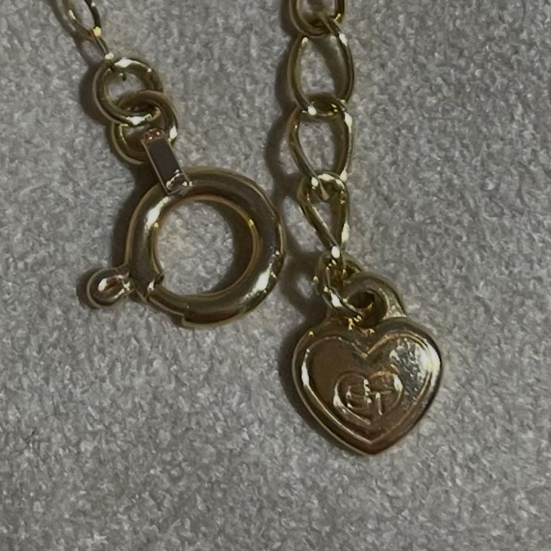 りい♡K18 PG サマンサティアラ ダイヤモンドネックレス イニシャルM