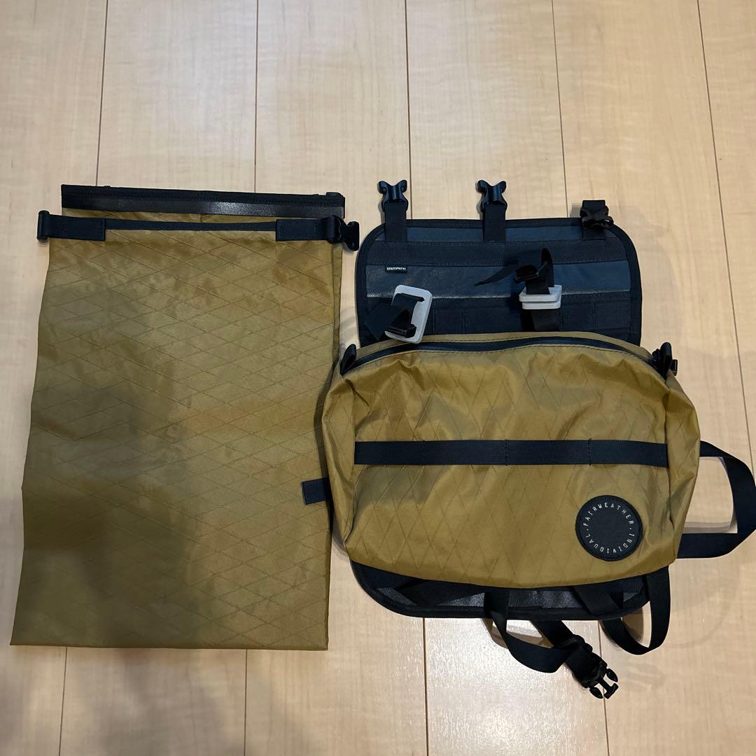 アクセサリー FAIRWEATHER handlebar bag + x-pac coyote