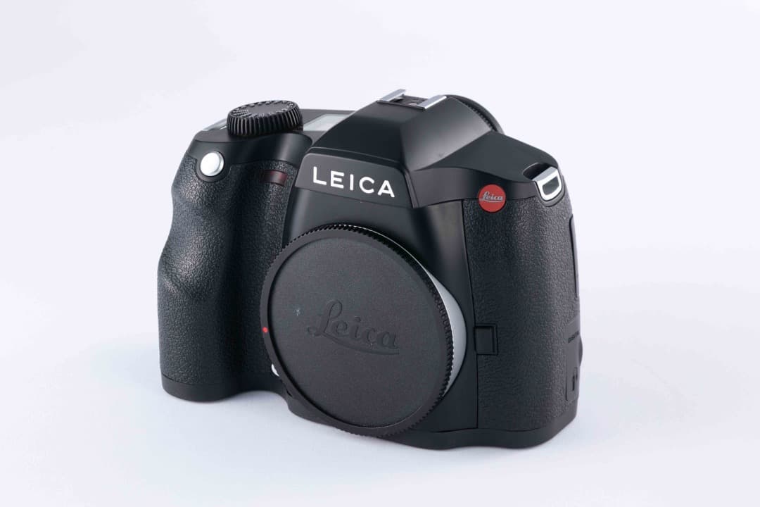 【CCD搭載＋純正テザー/レリーズ付】Leica S2 中判 バッテリー2個