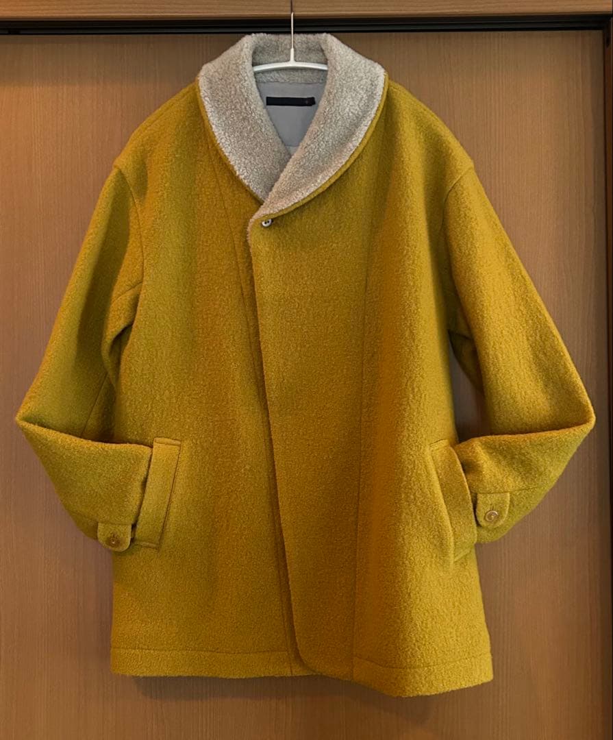 パラスパレス トオカ ウールコート ボア襟付き サイズ0