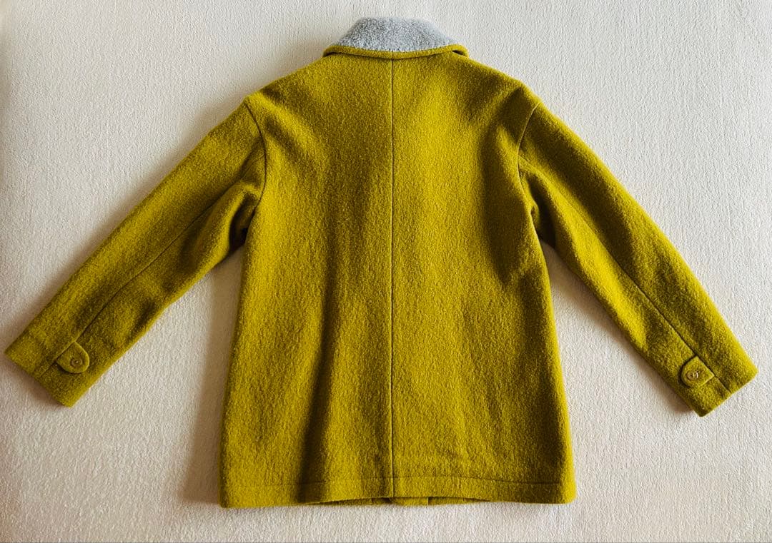 パラスパレス トオカ ウールコート ボア襟付き サイズ0