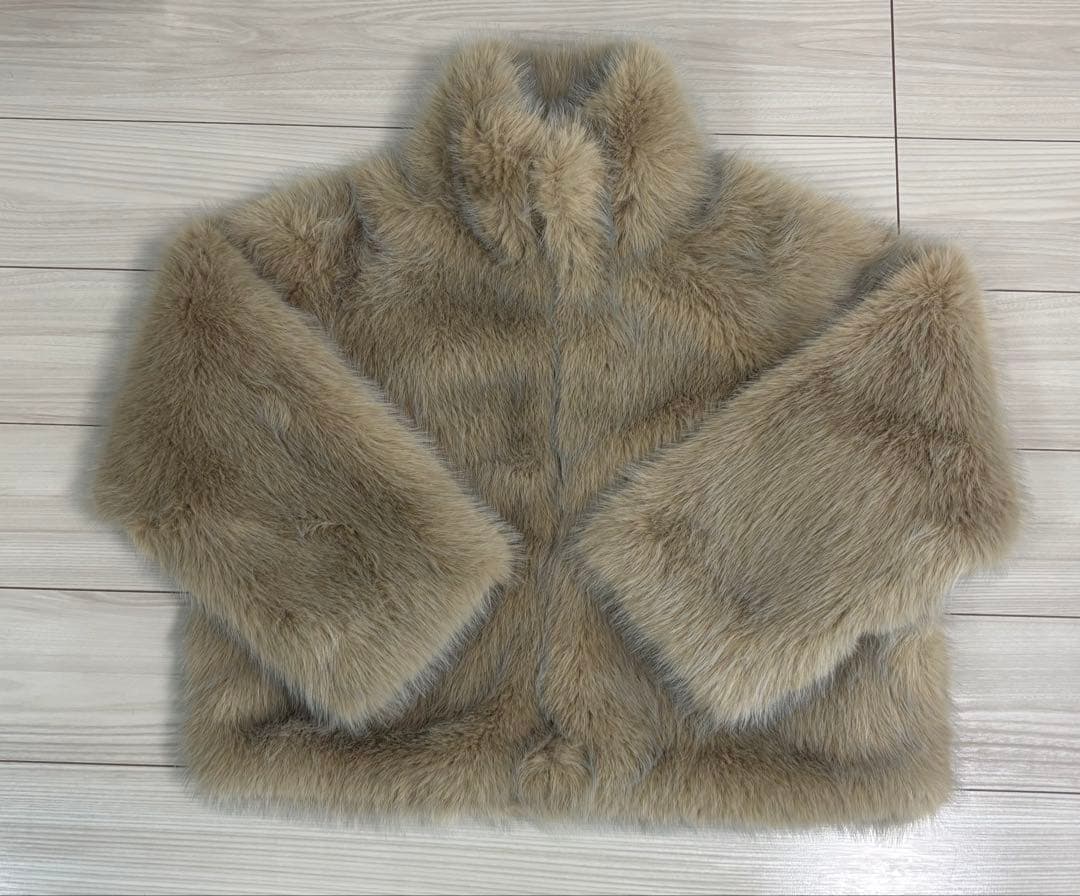 MURUA MIX フェイクファーブルゾン