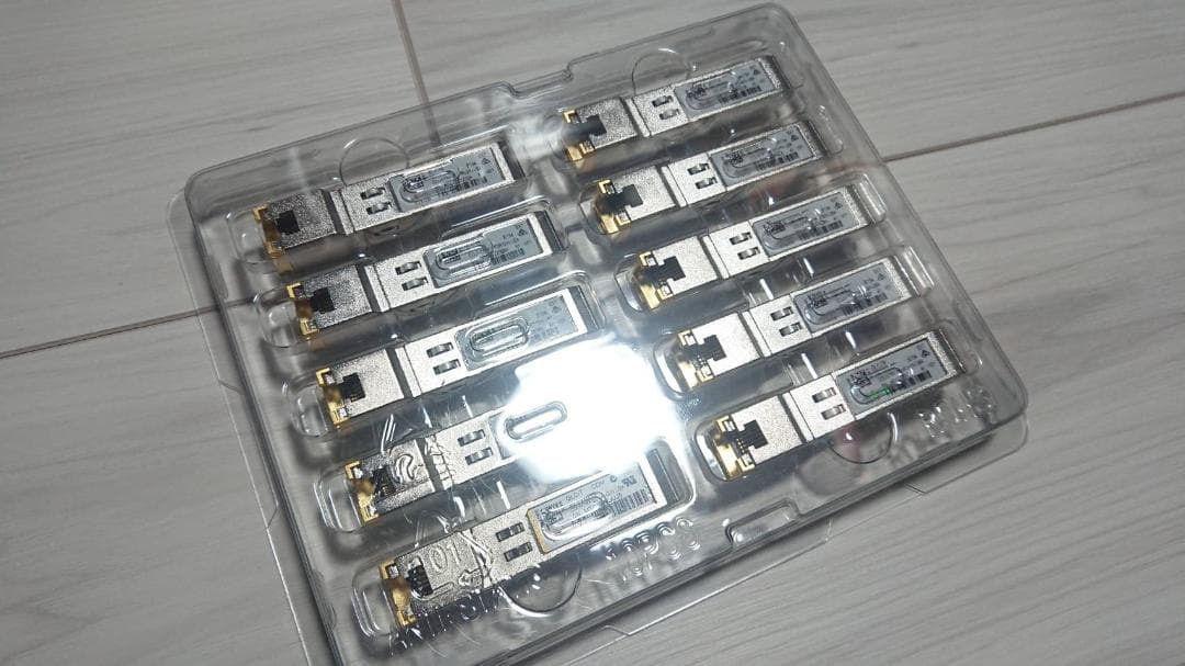 【セット出品】Cisco SFP GLC-T 10 本
