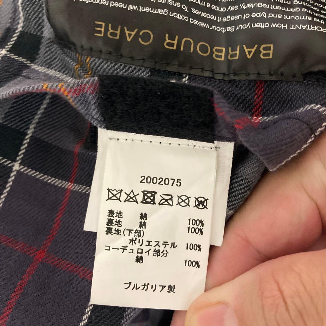 R*G様 barbour os bedale 38 wax black