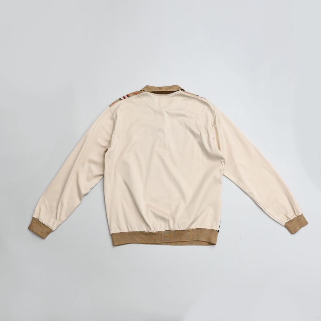 ■ 46474★年 バーバリーズ ポロシャツ ノバチェック M カットソー