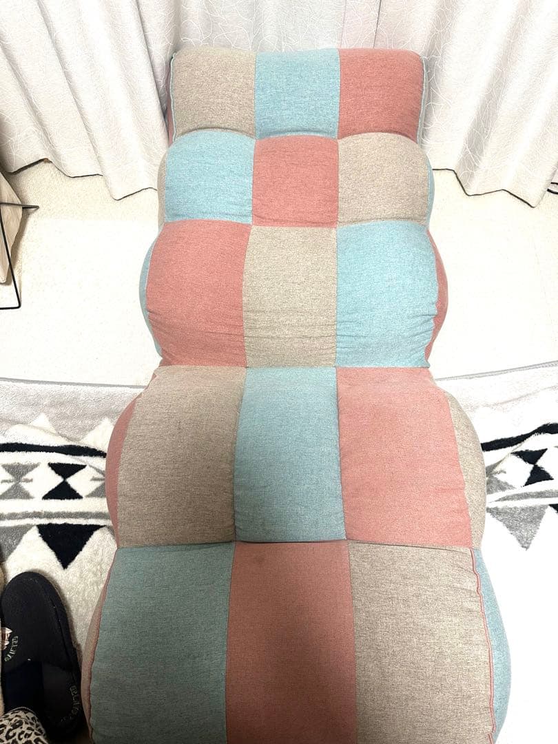 美品☆座椅子 ソファ 椅子 1人掛用ソファー ピグレット ジュニア ハイバック