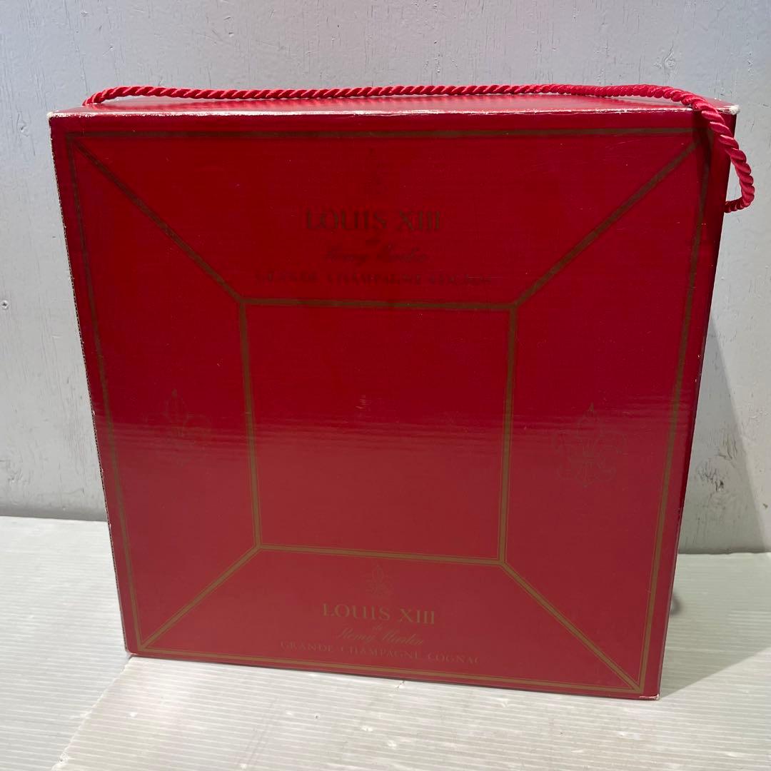 ① 美品 Baccarat レミーマルタン ルイ13世 空瓶 バカラ　箱入り