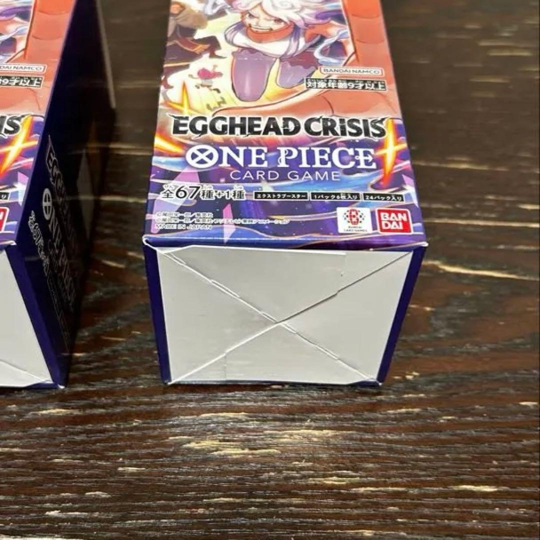 ワンピースカードEGGHEAD CRISIS エッグヘッド 2BOXテープ付き