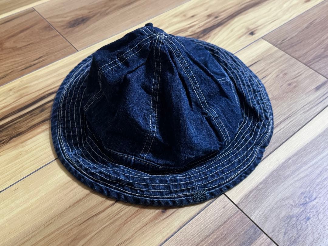 帽子 visvim ICT 22SS BUCKET CAP DRY DENIM