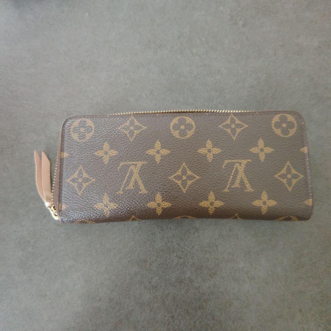 ヴィトン　クレマンス　バレリーヌ　ピンク　長財布　ファスナー壊れ　VUITTON