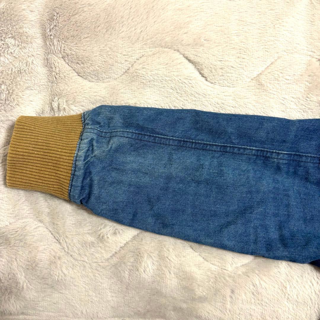 桃太郎ジーンズ リバーシブル デニムジャケット ブルゾン カモフラ 42size