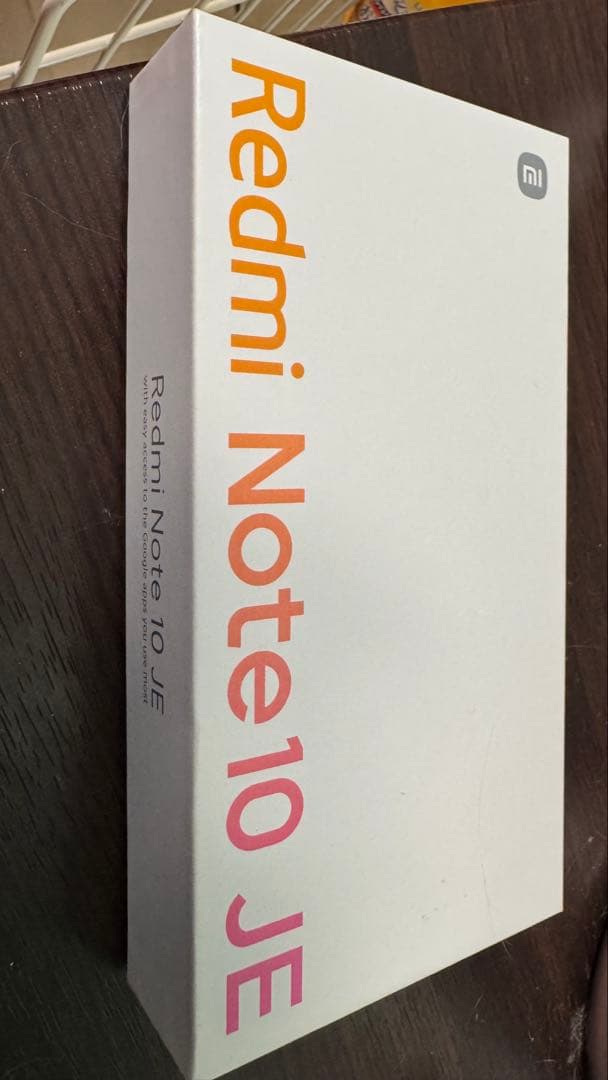 少し使用済)Redmi Note 10JE 　SIMフリー　箱付き