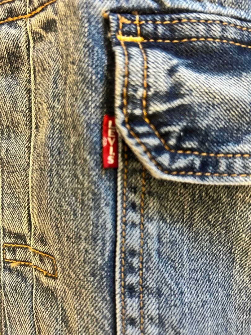 リーバイスTYPEⅡトラッカージャケットリラックスM(日本サイズはL)セルビッチ