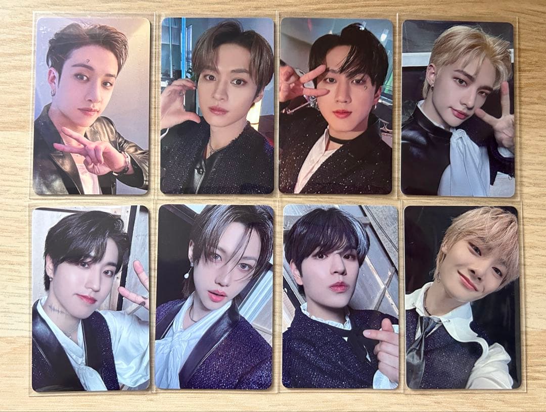 StrayKids スキズ 展覧会 トレカ 特典 8枚 コンプリート