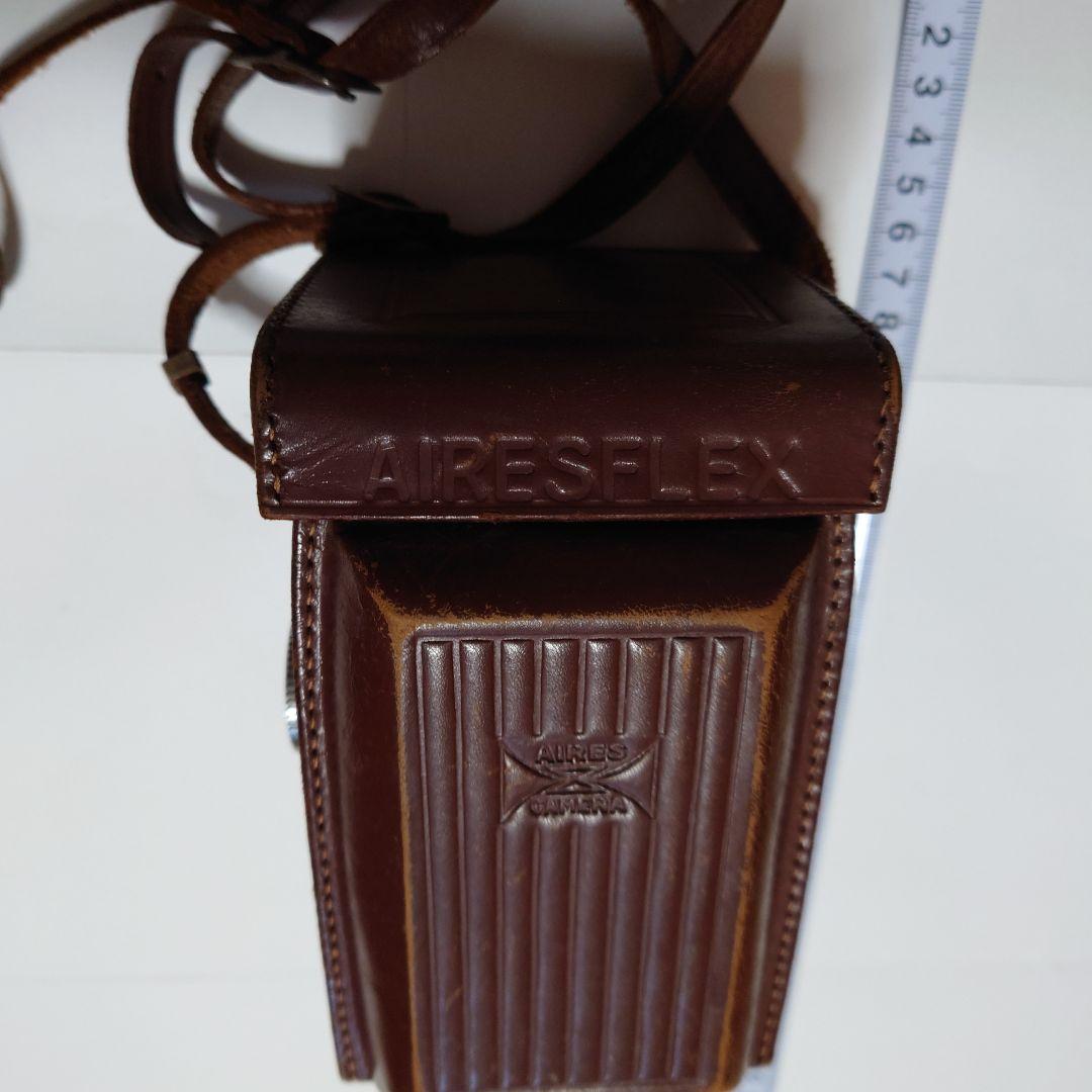 AIRES FLEX フィルム　アイレスフレックス　二眼レフ　本革ケース　カメラ