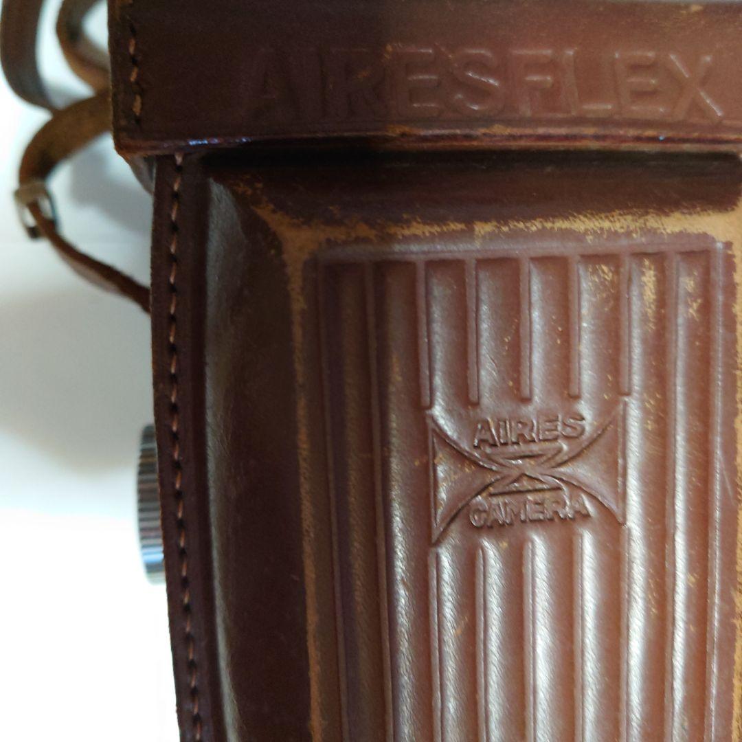 AIRES FLEX フィルム　アイレスフレックス　二眼レフ　本革ケース　カメラ