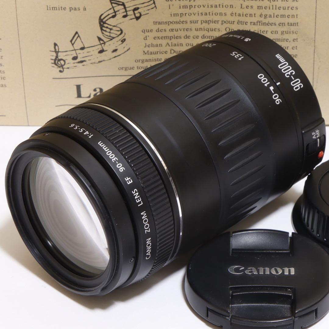 ◇大迫力300mm超望遠!!◇Canon純正 90-300mm 超望遠レンズ◇