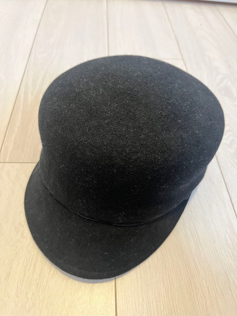CA4LA HOVER ウール キャスケット ブラック