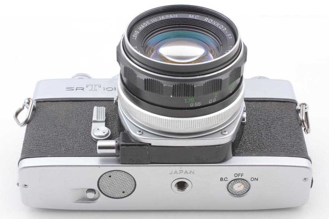 【整備済　並品】ミノルタ SRT101 50mm F1.7 露出計OK#1263