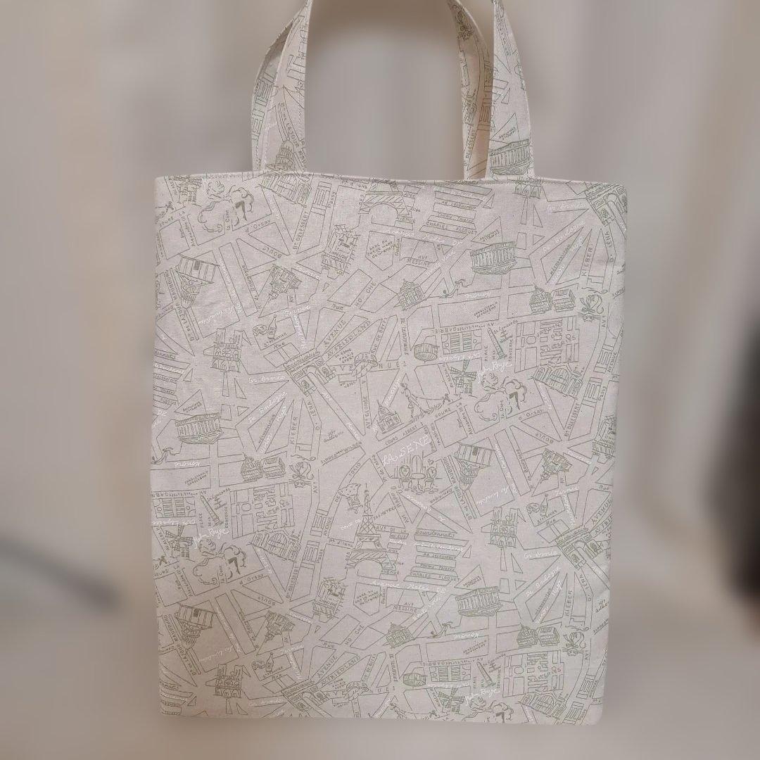 激レアパグパネル生地　ハンドメイド　まちなしバッグ　フラットポーチ