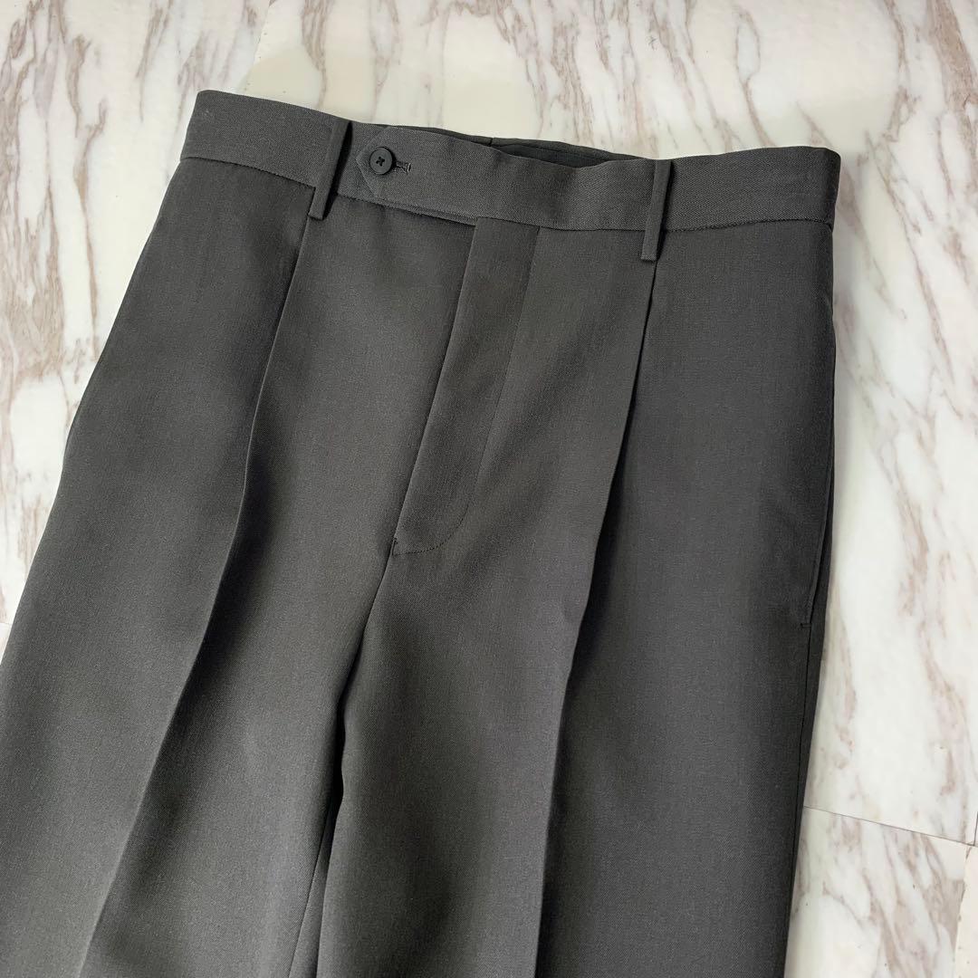 BEAUTY&YOUTH HI-LINE 1タックストレートトラウザー S