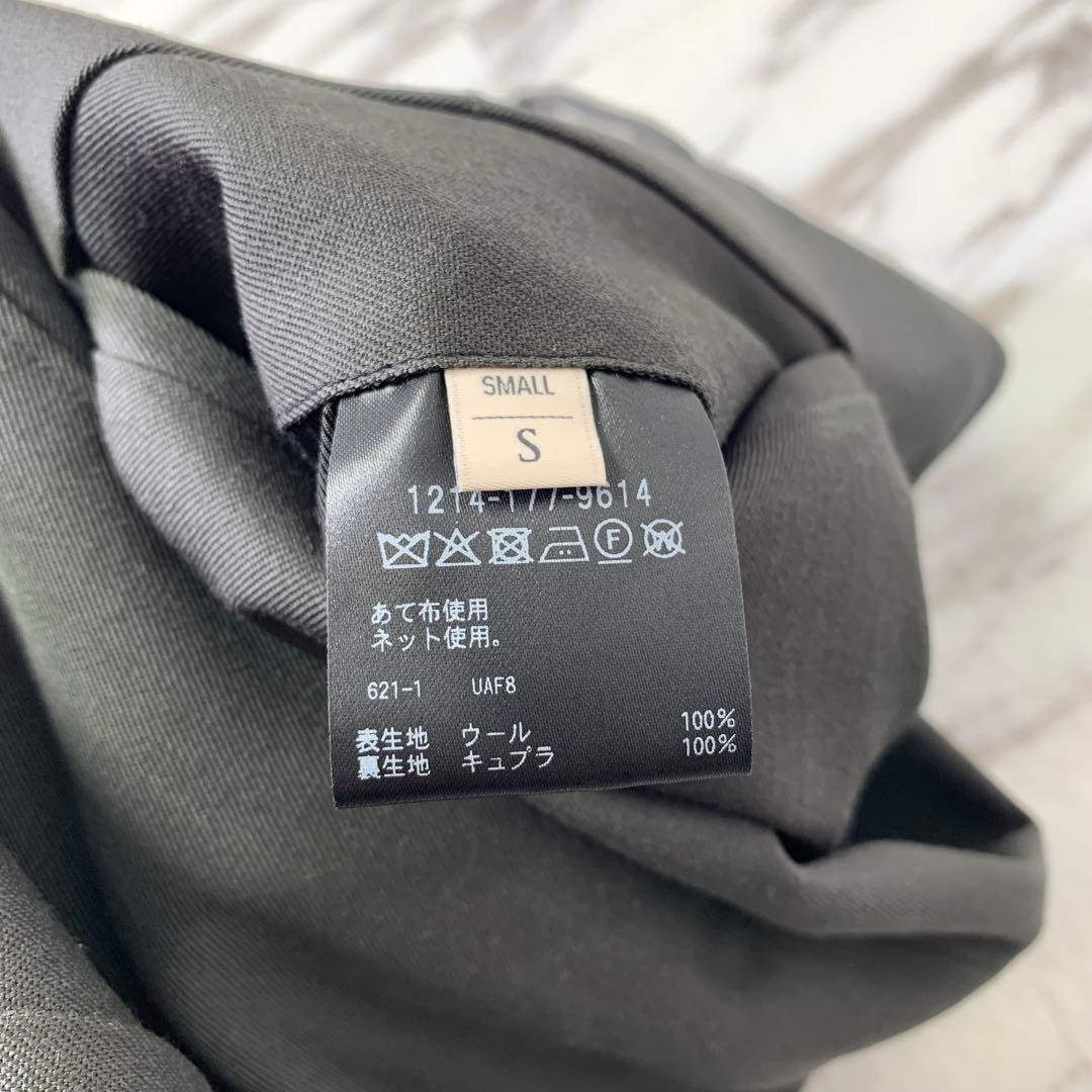 BEAUTY&YOUTH HI-LINE 1タックストレートトラウザー S