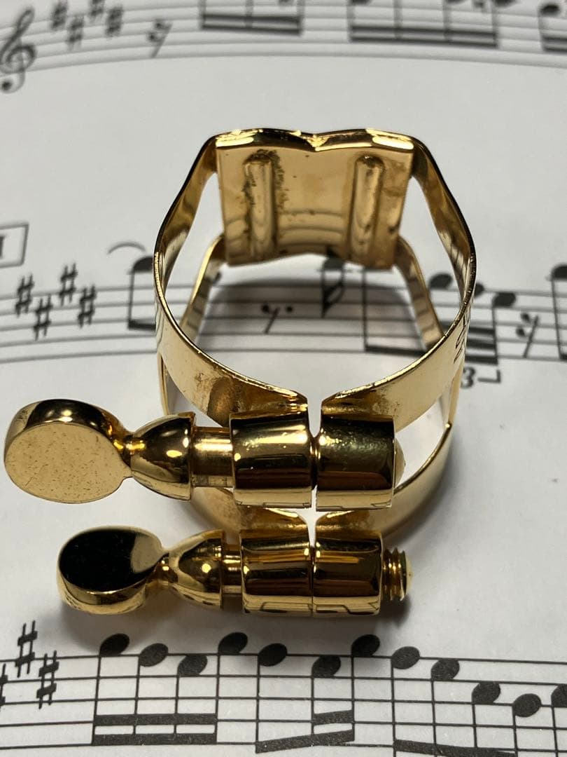 Wood Stone リガチャー アルト Bobby Dukoff　デュコフ用