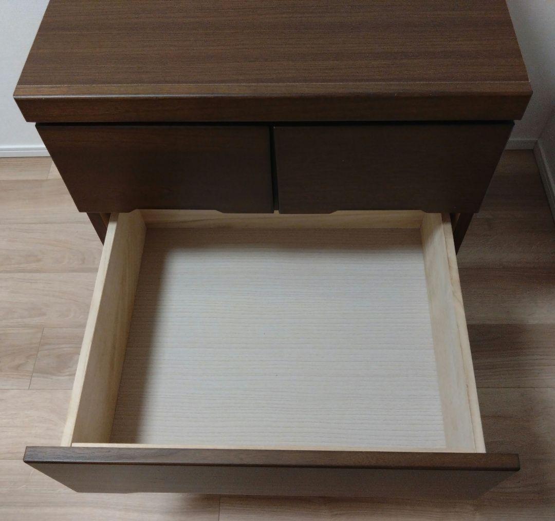 【kazu8tami】大川家具 木製クローゼットチェストキャスター付き