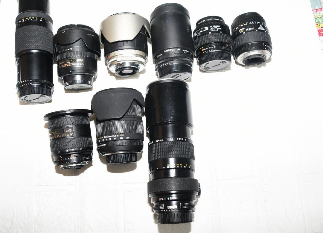 ズームレンズセット 10本 各種ブランド