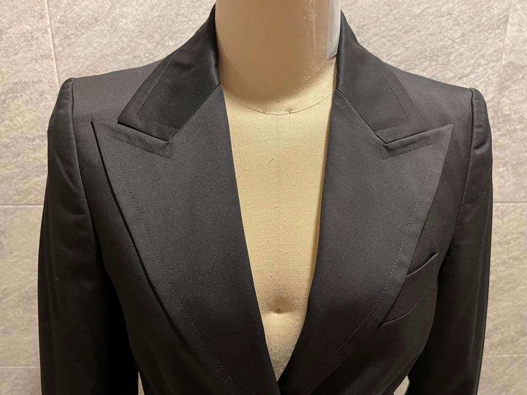 【YUKO】GUCCI ブラック テーラードジャケット 超美品 ウール