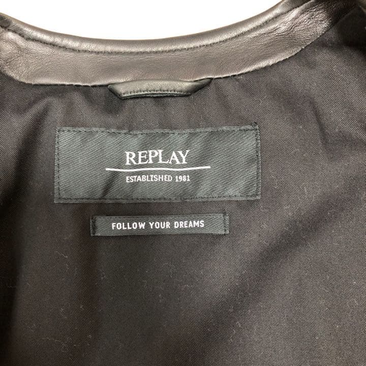 リプレイレザージャケット