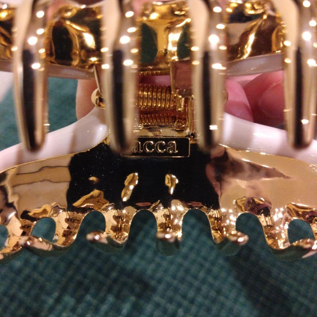 777☆☆です　9acca トリコローレ　大クリップ ほぼ未使用品です♪