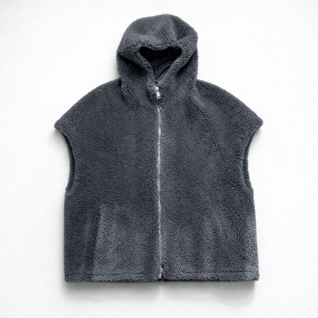 LIGNAGGIO 美品 VERY掲載 フェイクラムボアジレ ダークグレー