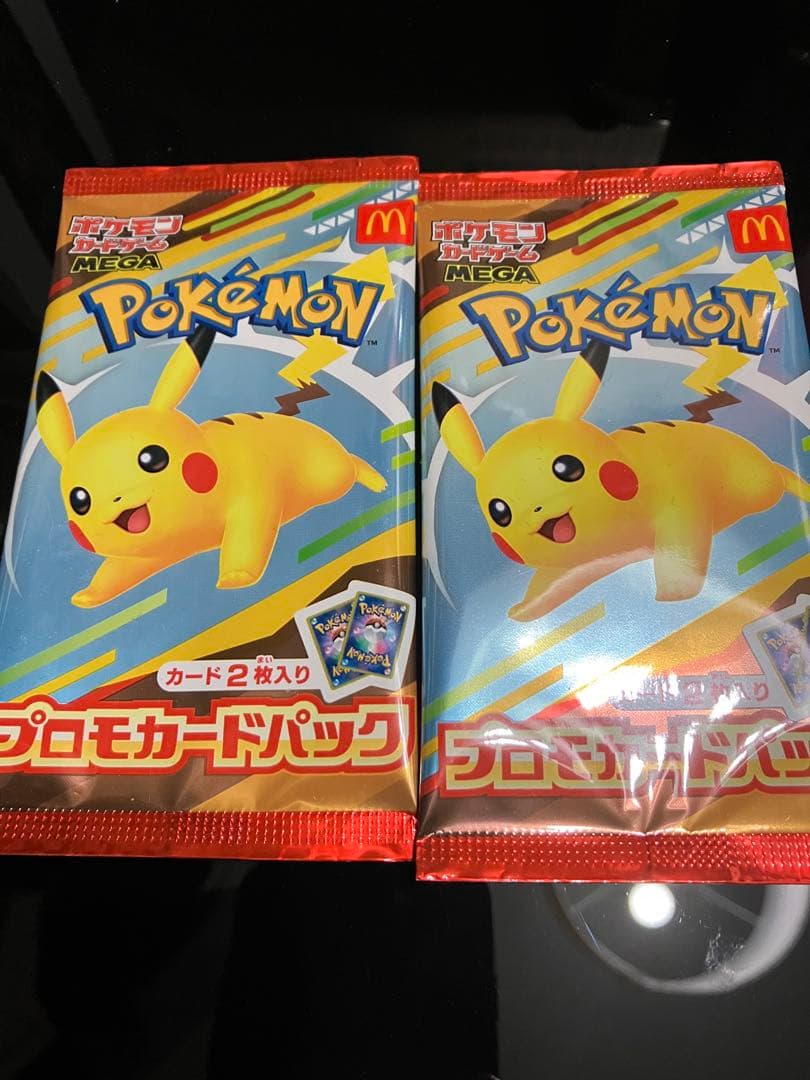 ポケモンカード、マクドナルドコラボ、2パック、2025