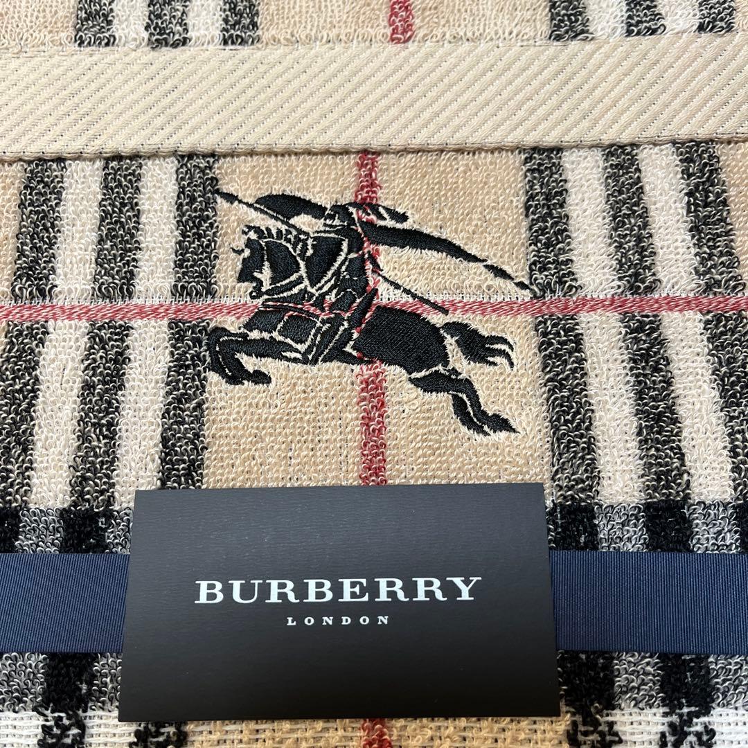【希少品】新品♪ BURBERRY LONDONタオルケット140x190cm