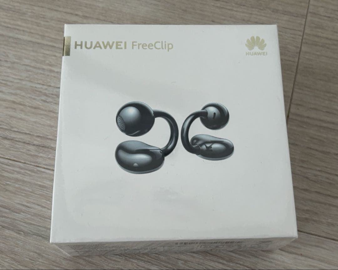 HUAWEI FreeClip ワイヤレスイヤホン ブラック