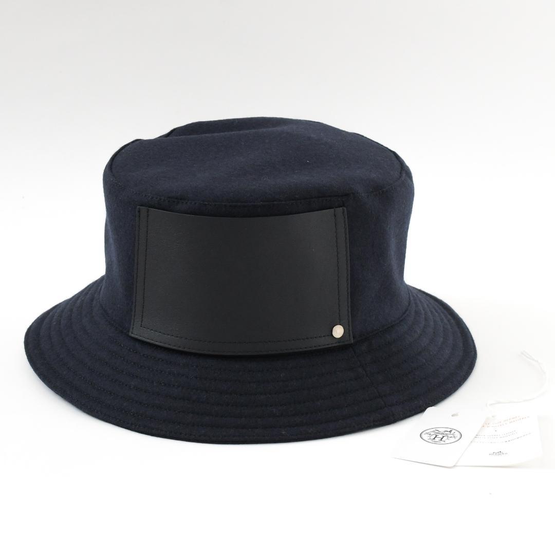 帽子 HERMES Bucket Hat Wool