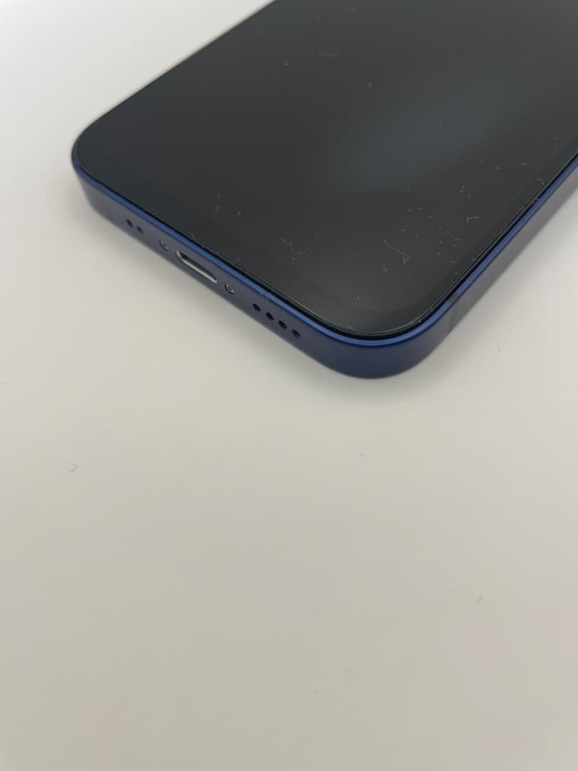 美品✨ iPhone 12 mini 128GBブルー バッテリー新品100％