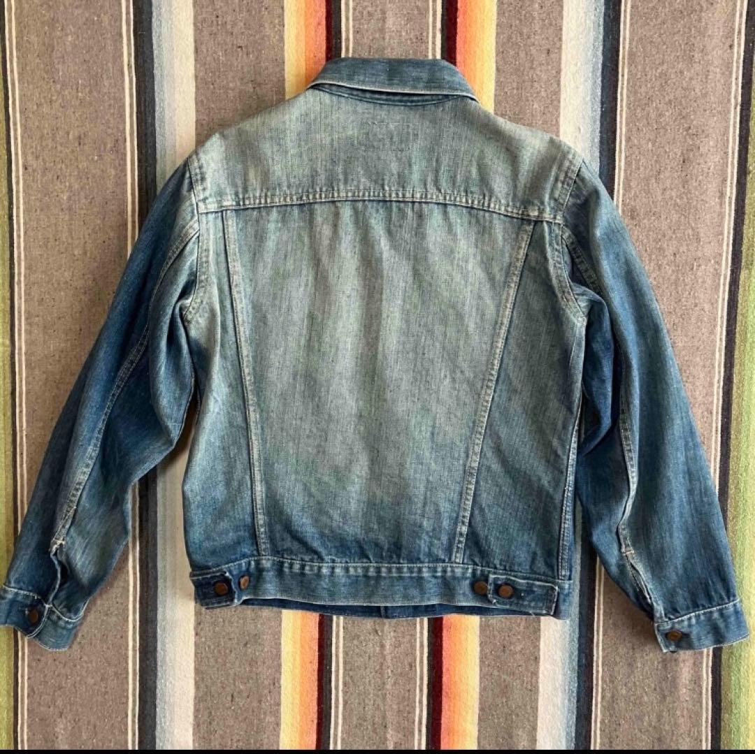 U*W様 極東リーバイスLevi's デニムジャケットBIG E イェローステッ