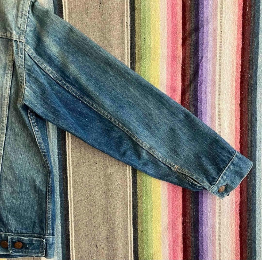 U*W様 極東リーバイスLevi's デニムジャケットBIG E イェローステッ