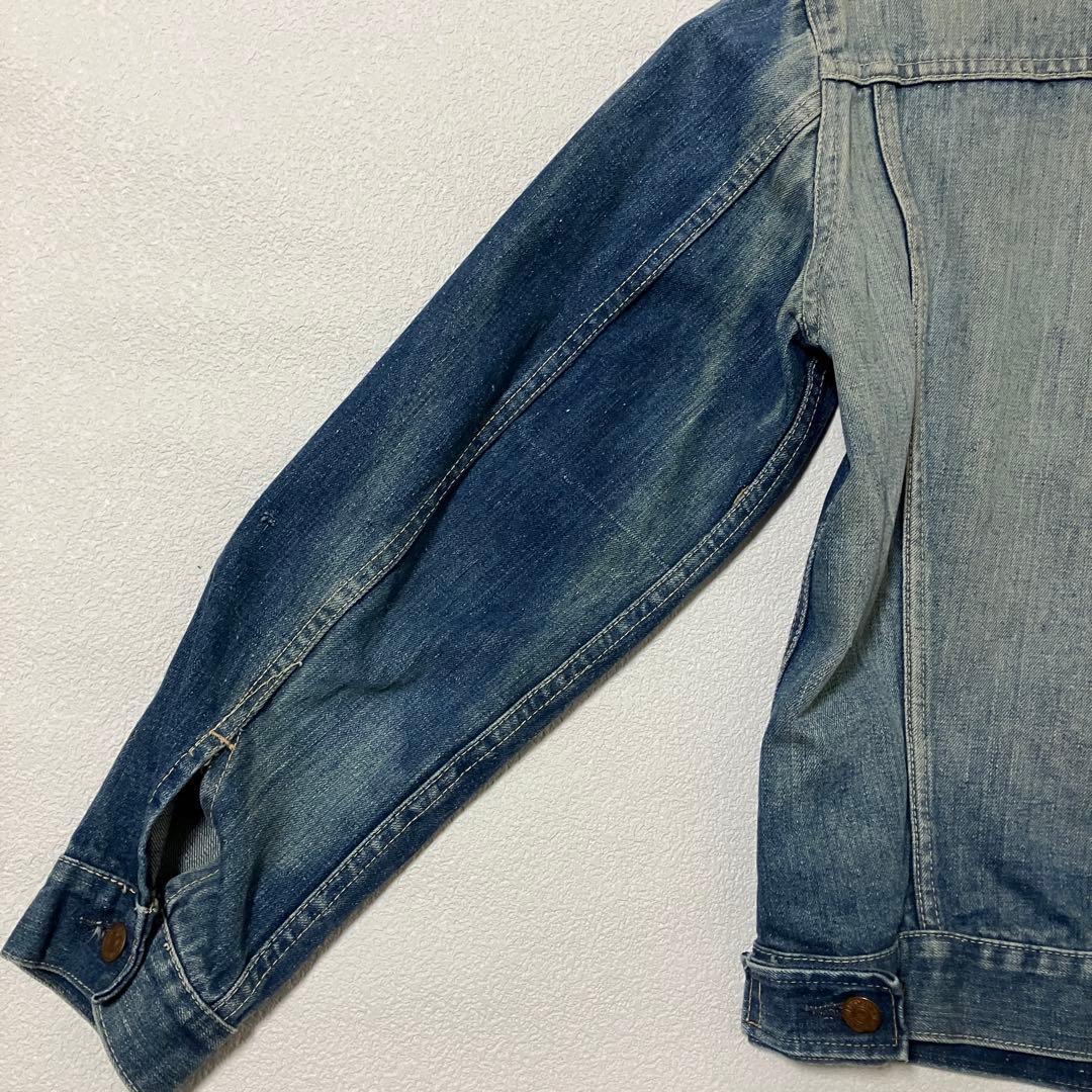 U*W様 極東リーバイスLevi's デニムジャケットBIG E イェローステッ