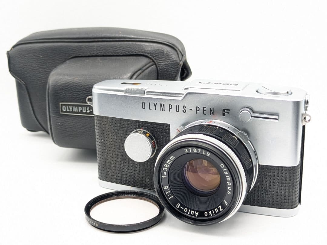 完動品！OLYMPUS PEN-FT レンズセット ハーフサイズカメラ