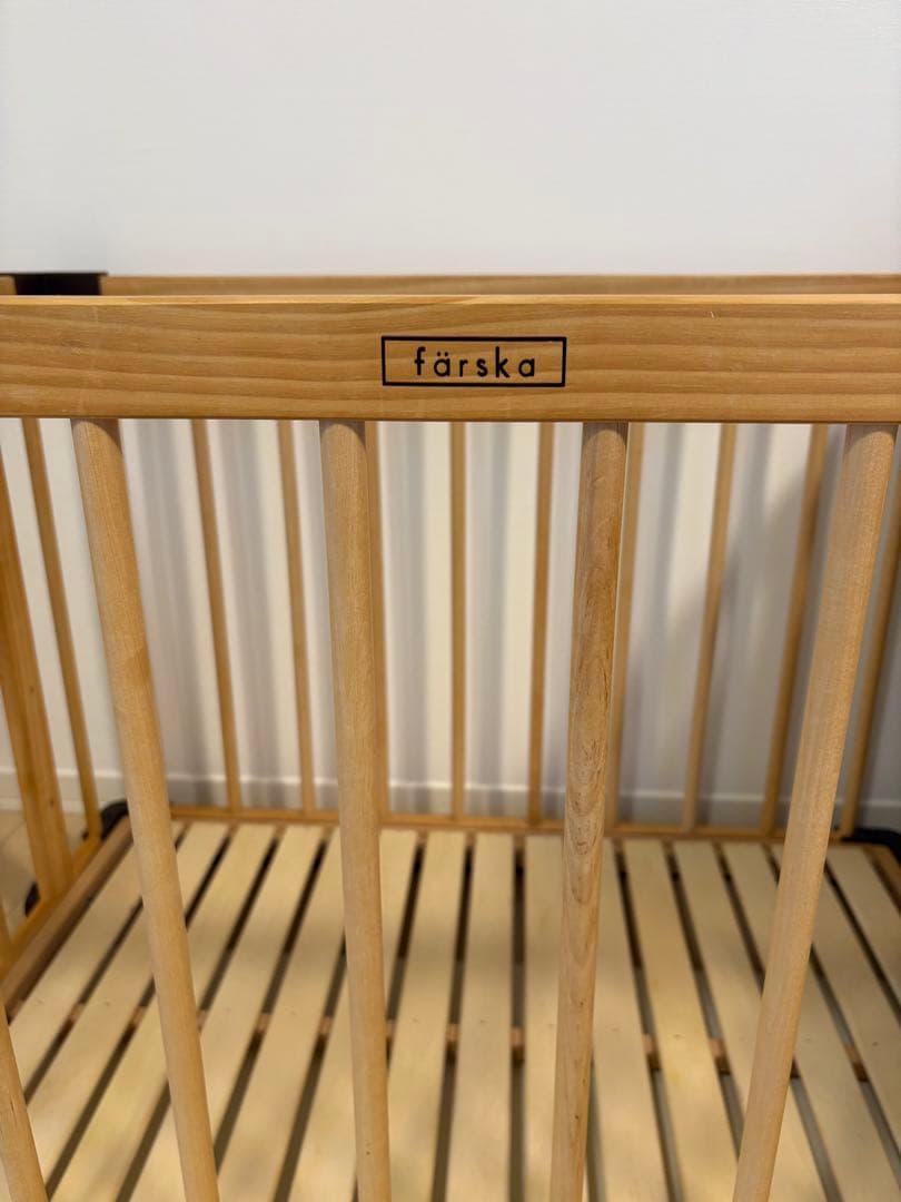 【ファルスカ】ベビーベッド　ミニジョイントベッドネオ