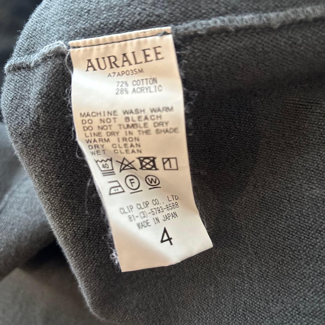 AURALEE オーラリー スウェット サイズ４