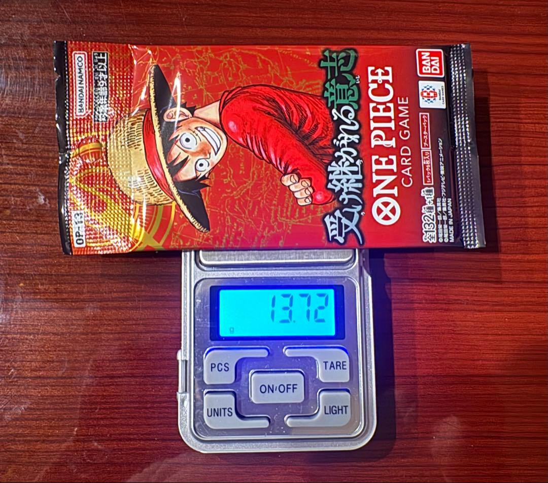 ふ*ず様 OP-13 受け継がれる意志｜3パック｜13.27〜13.72g｜コミ