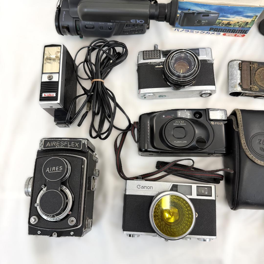 昭和レトロ カメラ 大量 セット ジャンク品 部品取り コレクション