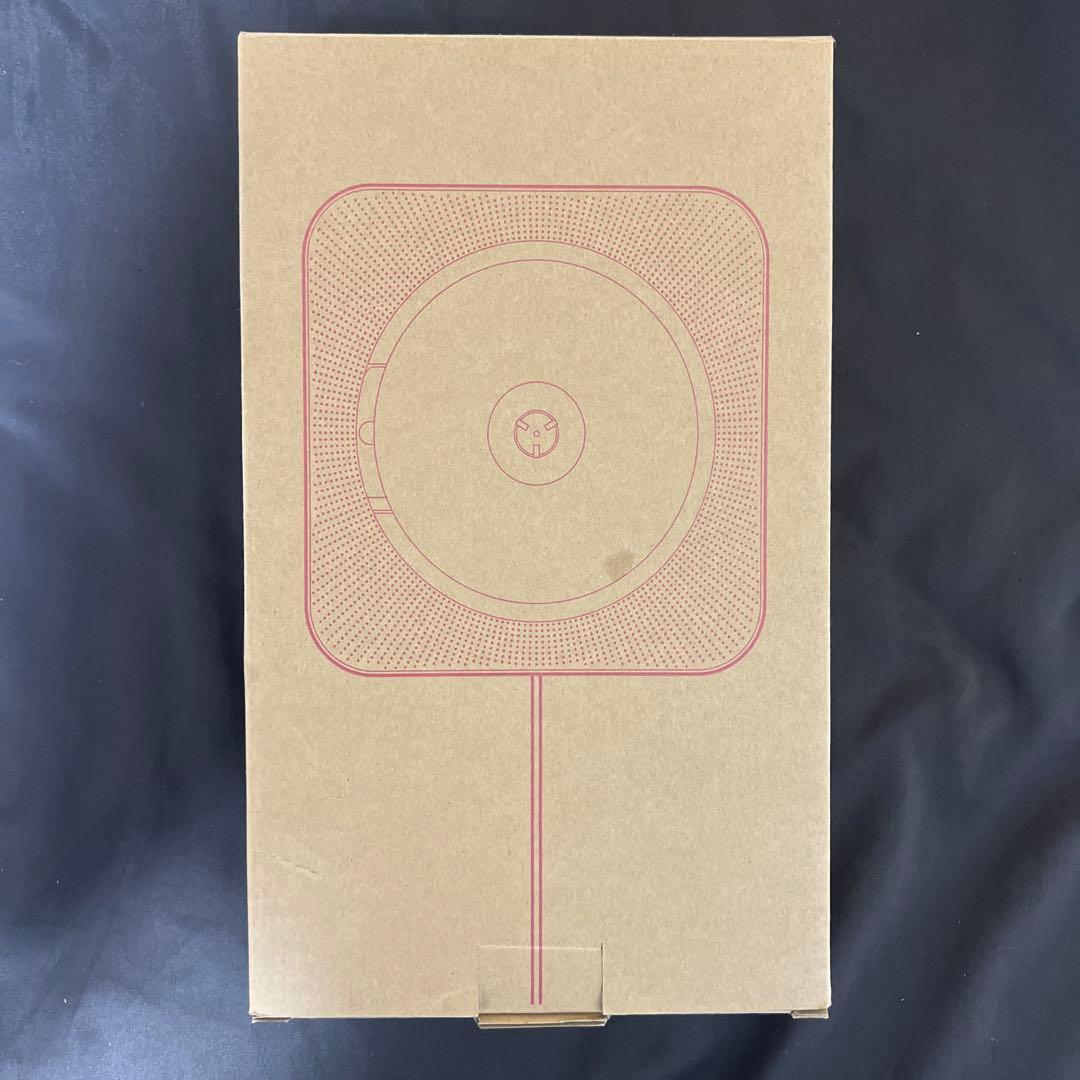 【新品同様】無印良品 壁掛式 ＣＤプレーヤー スピーカー ラジオ 動作確認OK