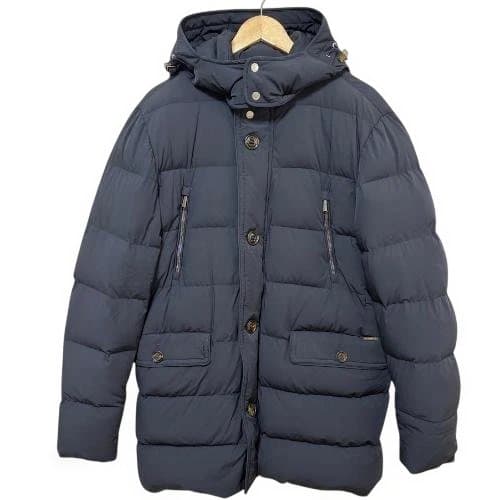 カ*ル様 MooRER ムーレー GORNER-KN ダウンジャケット ネイビー